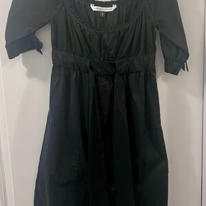 Diane Von Furstenberg Black Knee High Dress